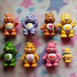 1983 Care Bear Posable Figurines